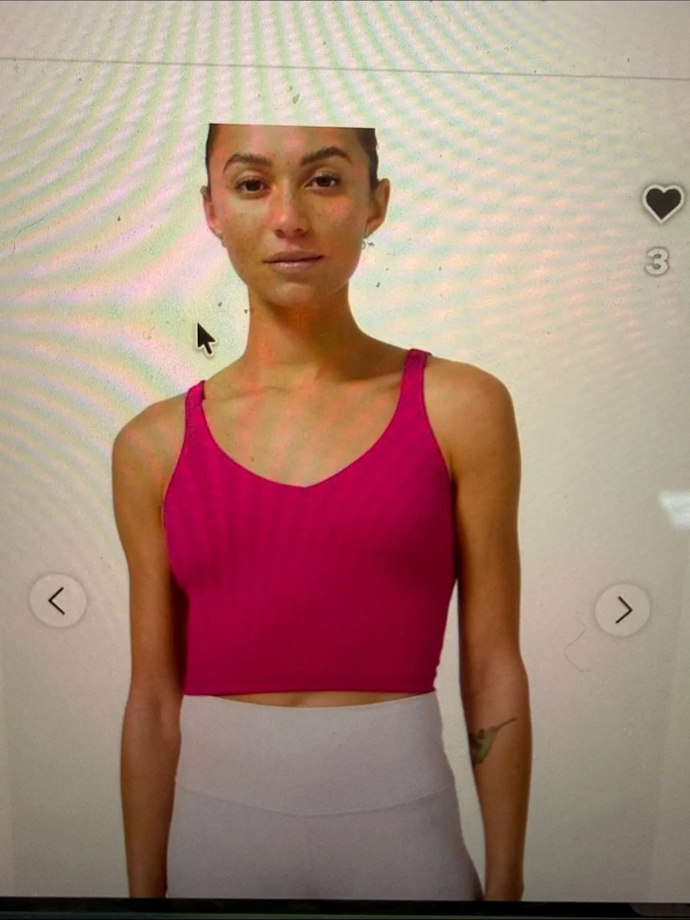 lululemon Align Tank, Raspberry, sz 2
